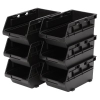 BUNKER Load-Up Stack Storage Bin Set (6 Piece) &pound;8.50